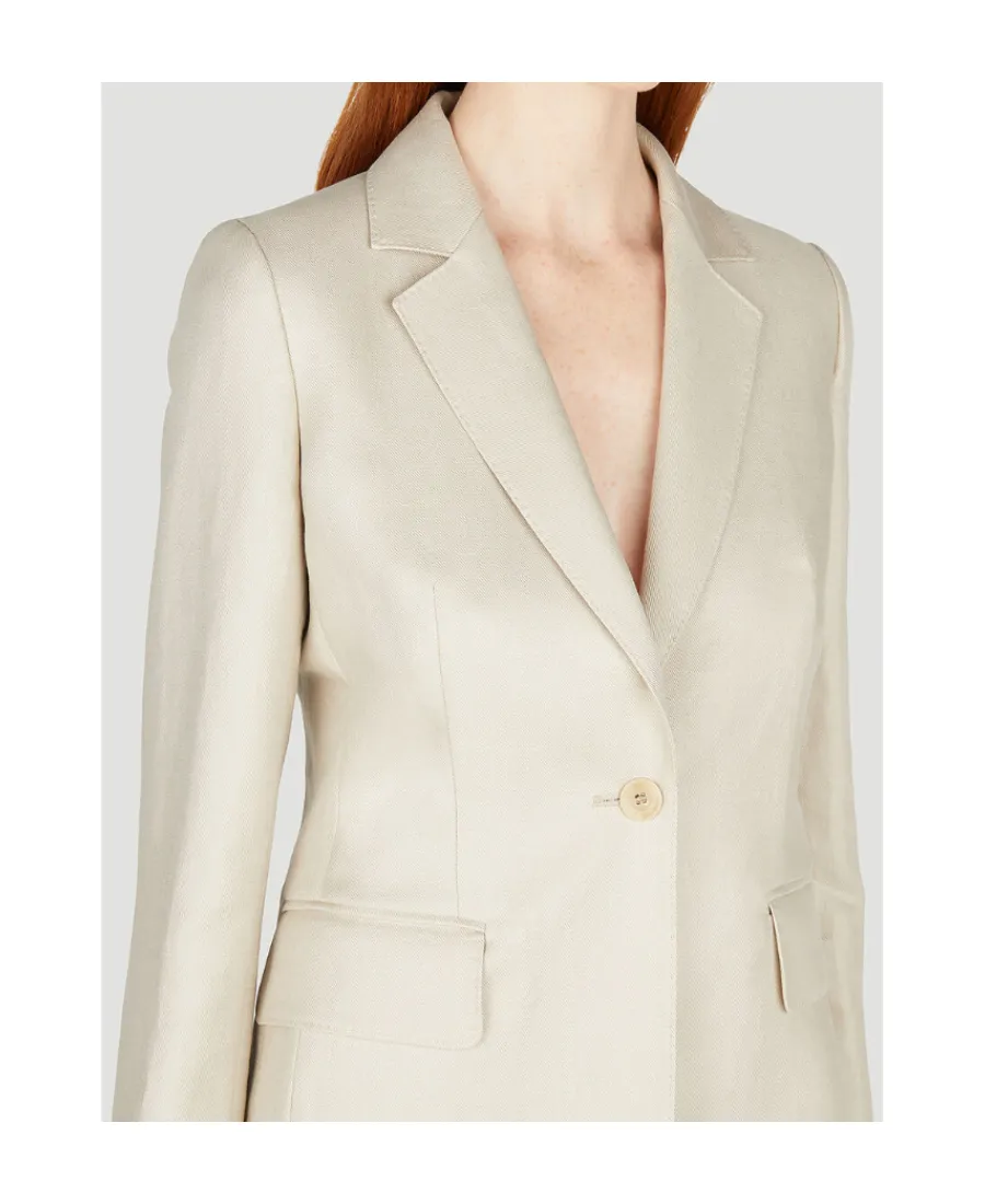 Single-Breasted Suit Jacket