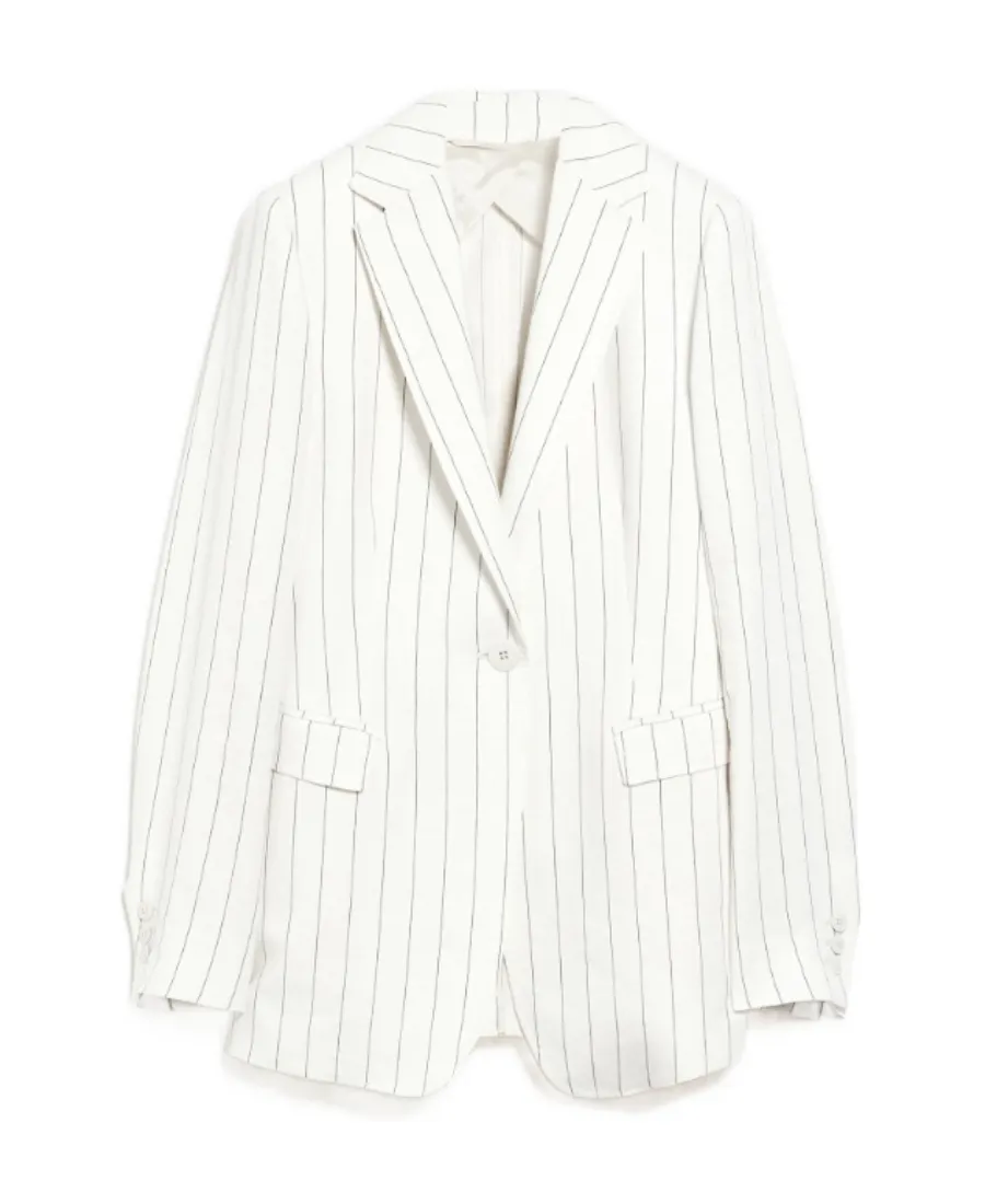Striped Suit Jacket