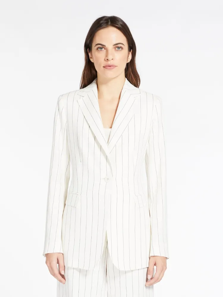 Striped Suit Jacket