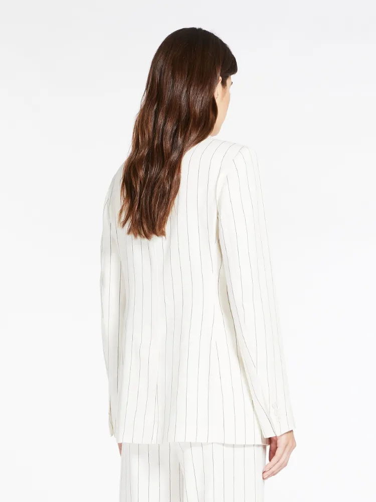 Striped Suit Jacket