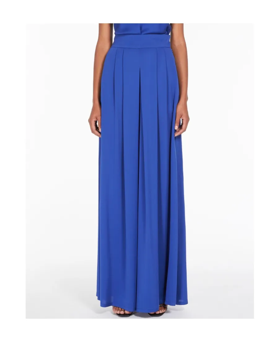 Wide-Leg Tuxedo Trousers