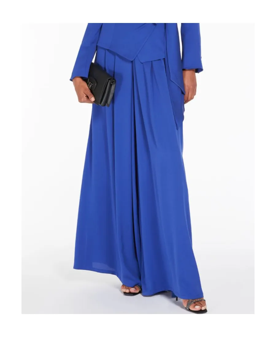 Wide-Leg Tuxedo Trousers