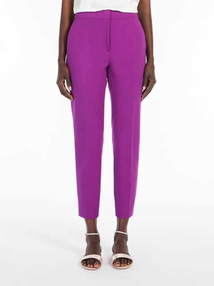 Plain Jersey Dress Pants