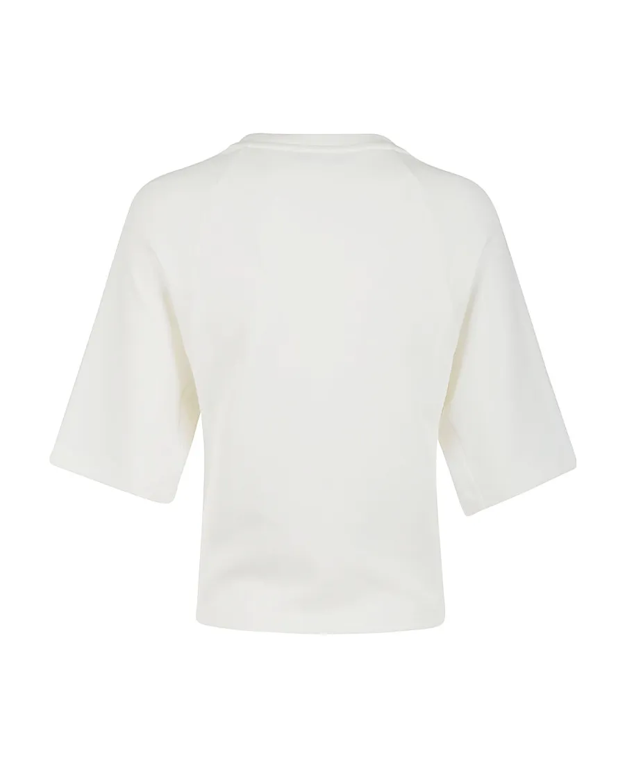 T-Shirt With Round Neck And Short Sleeves