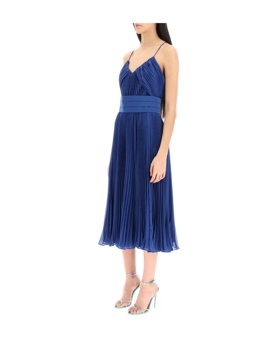 Fully-Draped Midi Dress