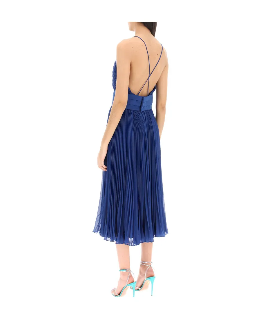 Fully-Draped Midi Dress