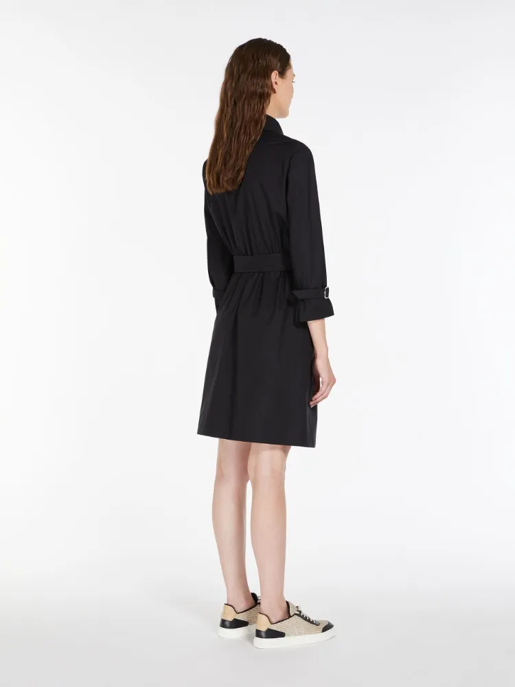 Belted Cotton Shirtdress