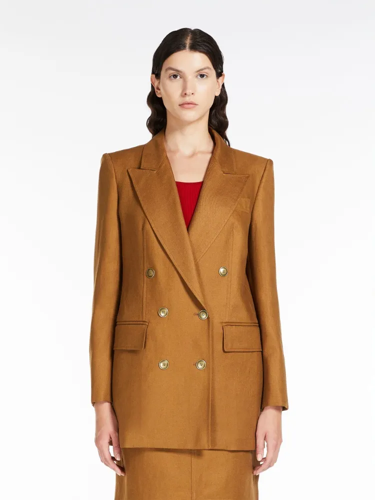 Double-Breasted Suit Jacket