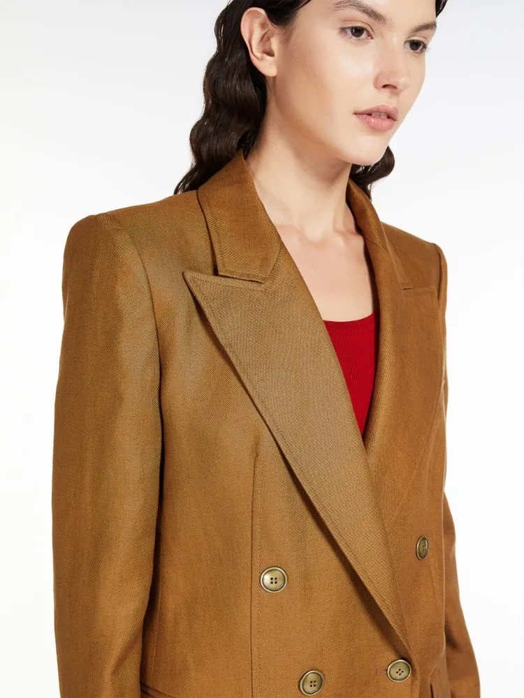 Double-Breasted Suit Jacket