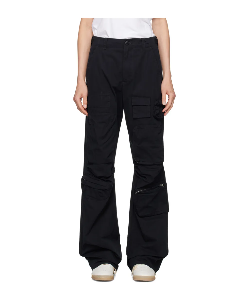 Cargo Straight Trousers