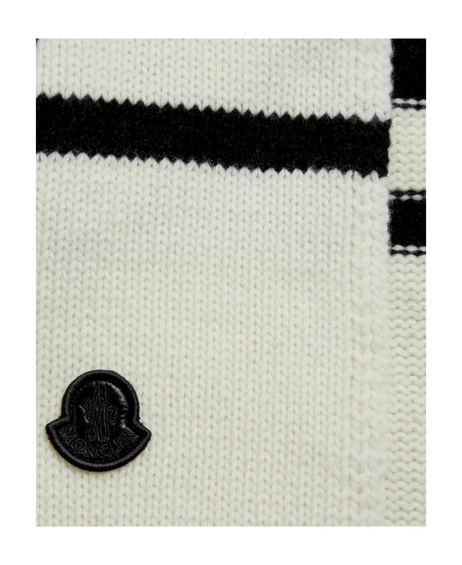 Striped Wool Scarf