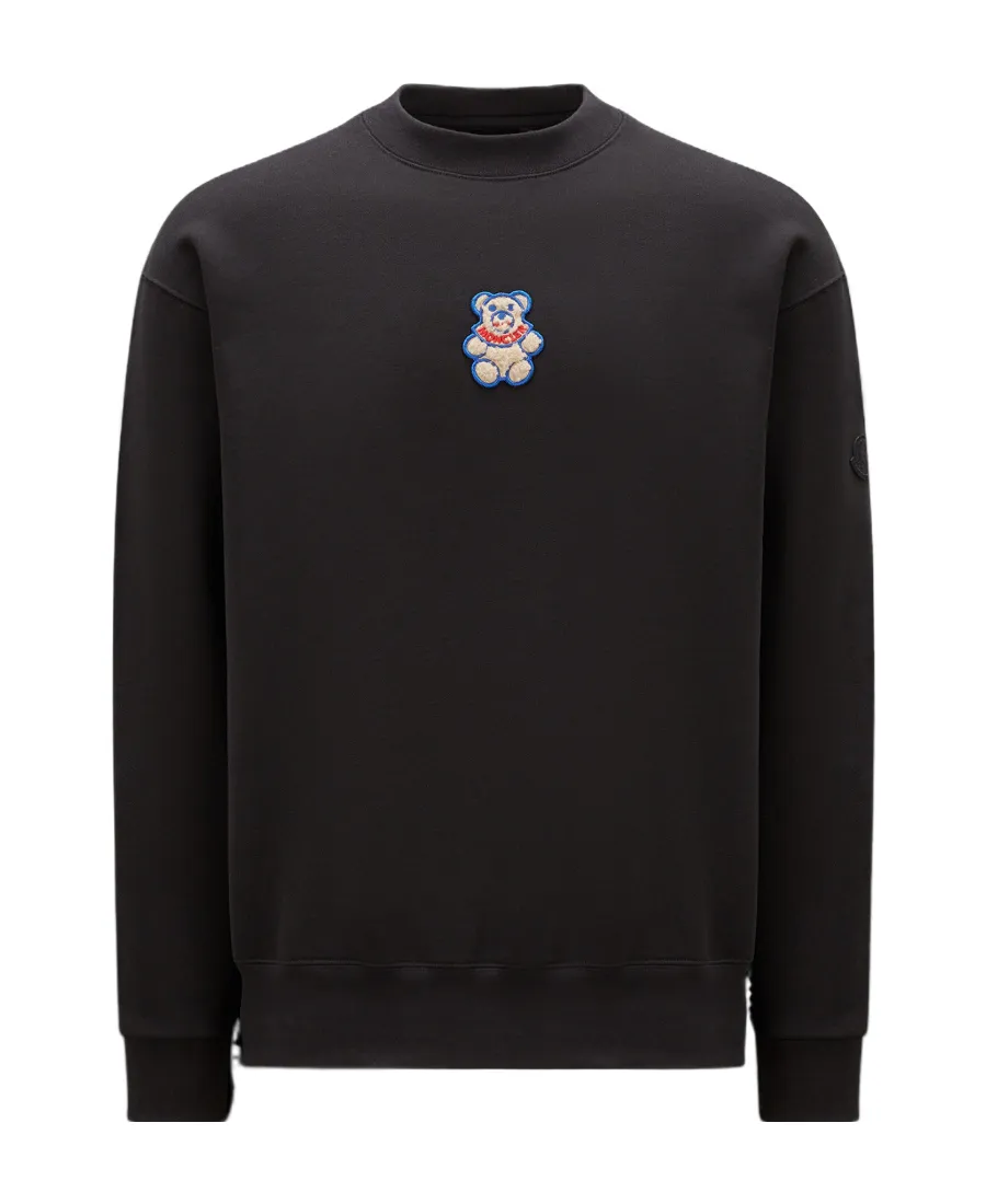 Teddy Bear Patch Sweatshirt