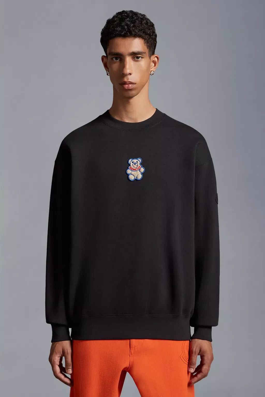 Teddy Bear Patch Sweatshirt