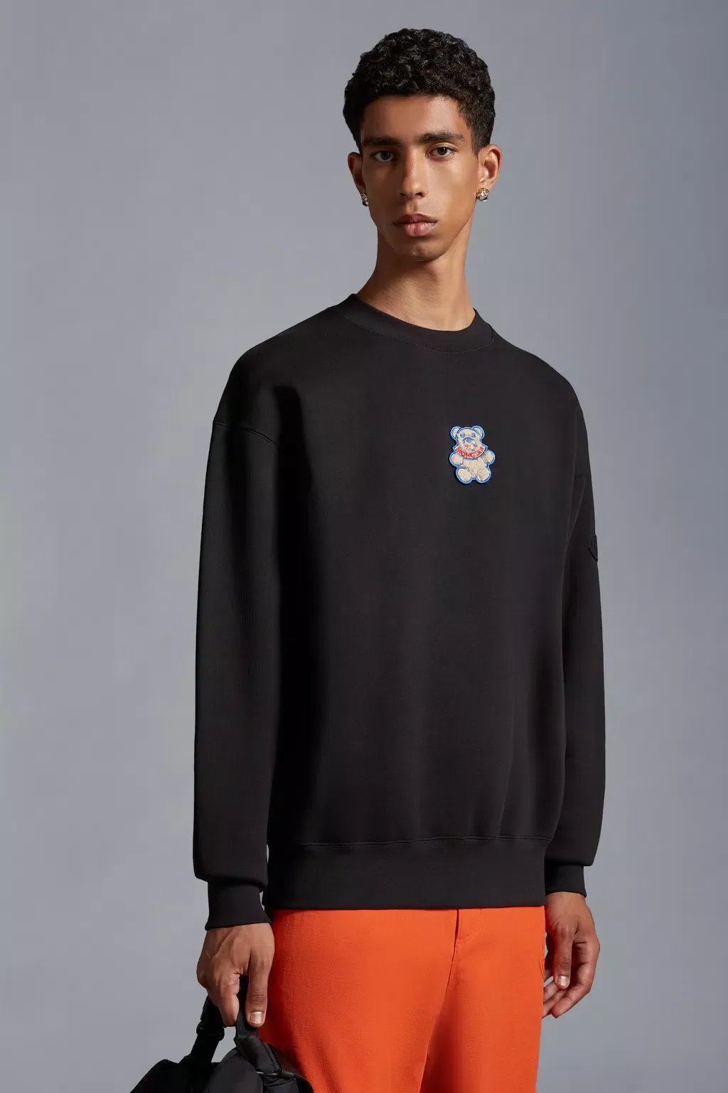Teddy Bear Patch Sweatshirt