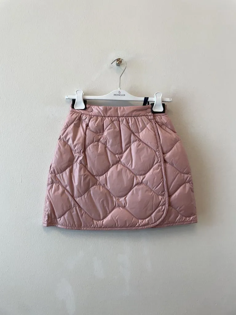 Logo Patch Quilted Skirt