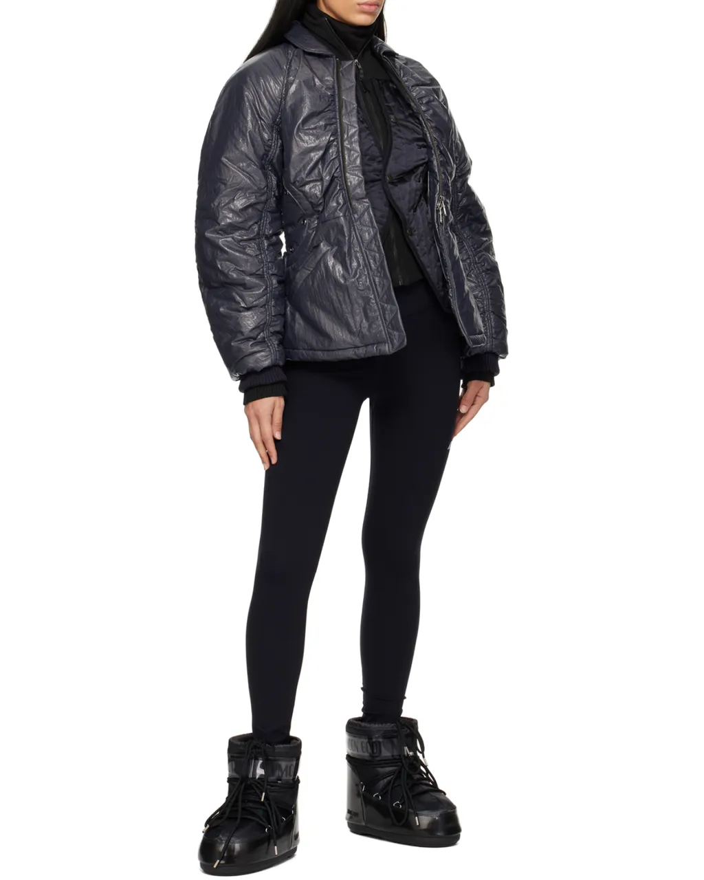 Classic Low Glance Lace-Up Snow Boots
