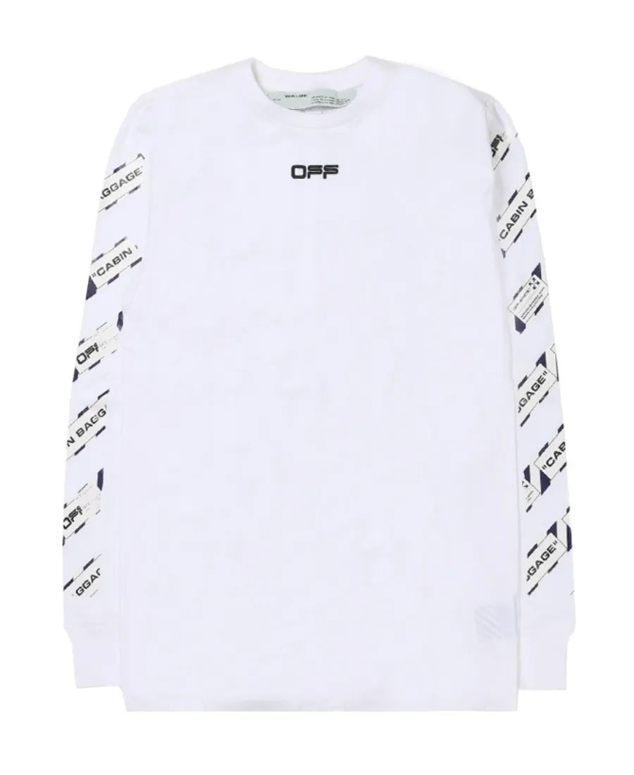 Logo Printed Long-Sleeved T-Shirt