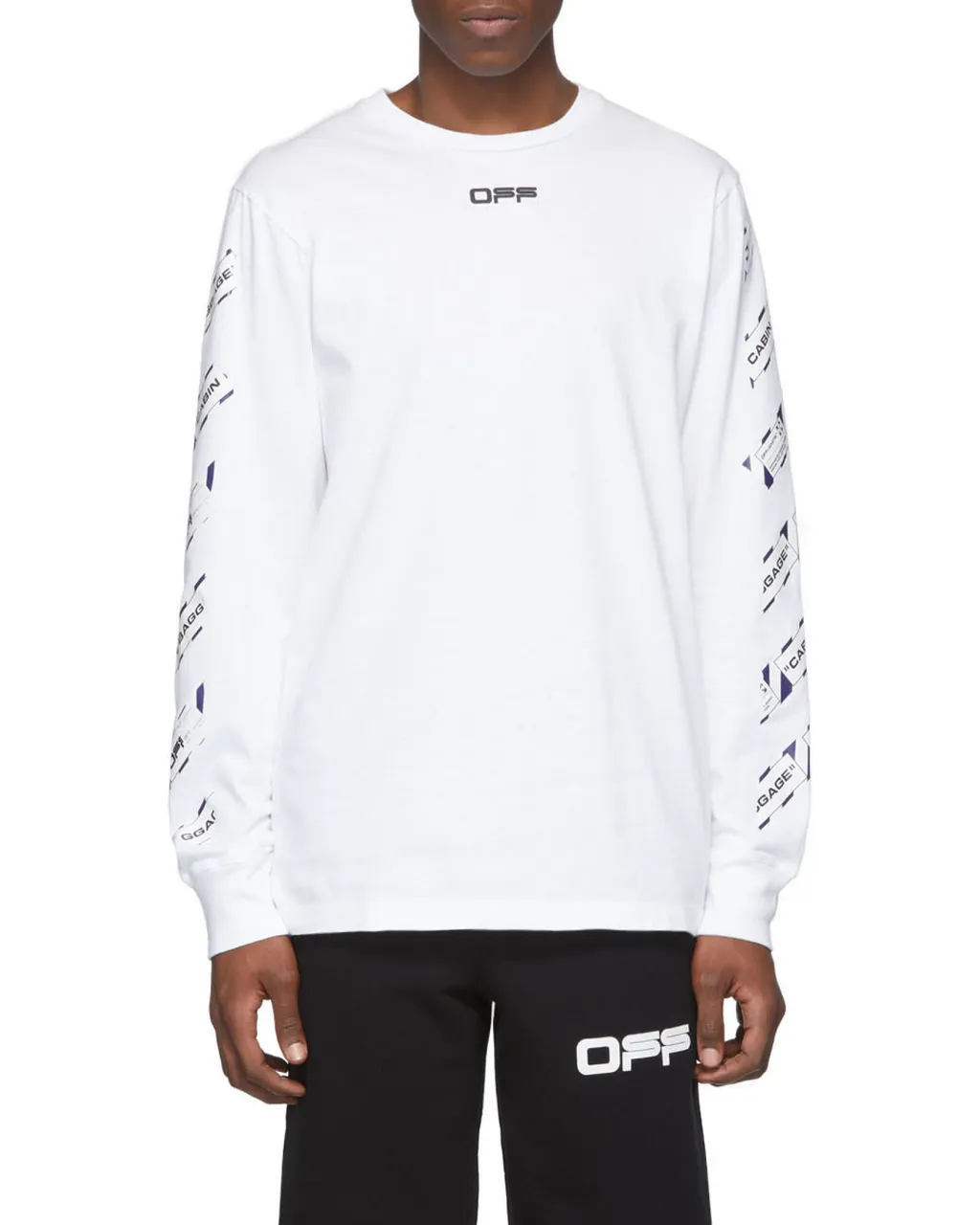 Logo Printed Long-Sleeved T-Shirt