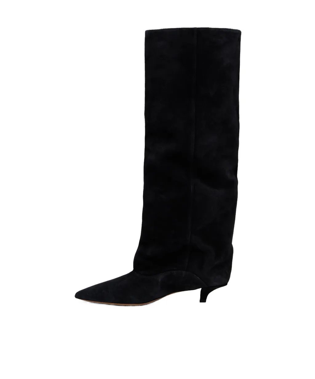 Pointed High Boots