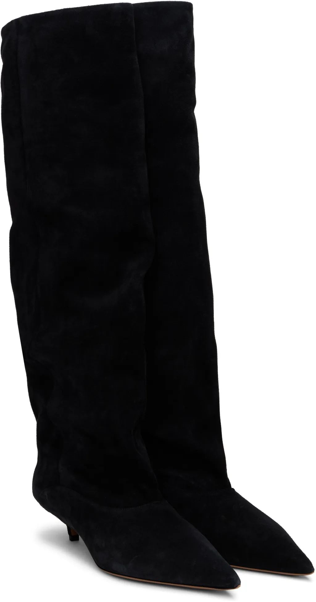 Pointed High Boots