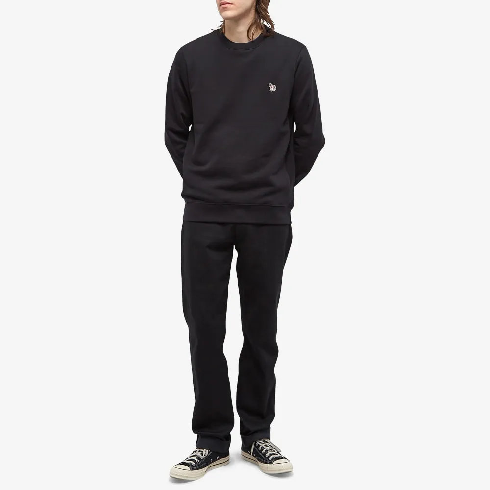 Zebra Logo Embroidered Sweatshirt