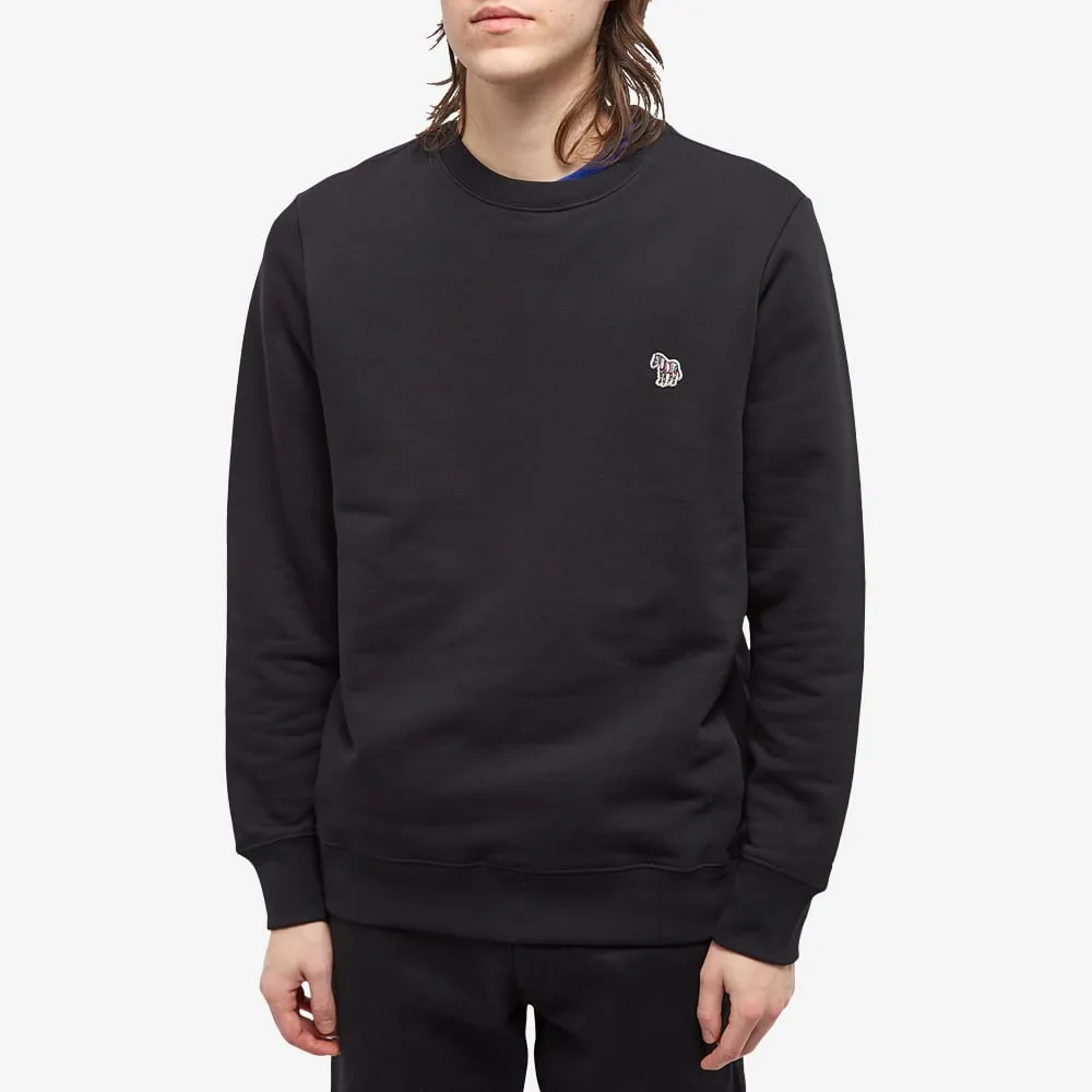 Zebra Logo Embroidered Sweatshirt