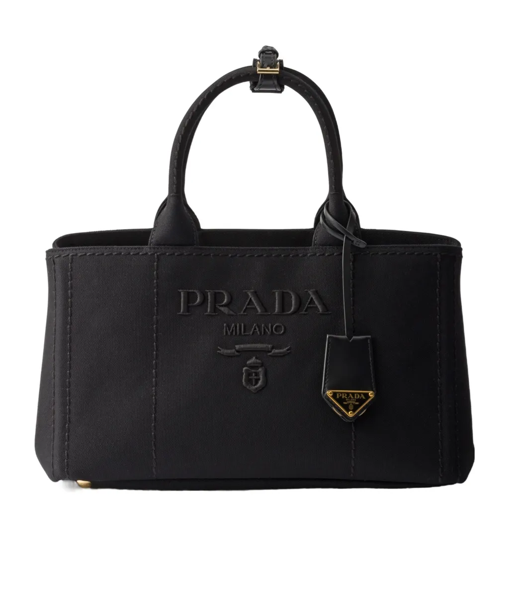 Logo-Embroidered Large Handbag