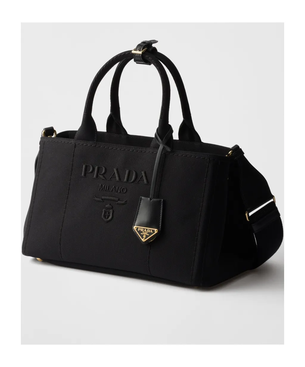 Logo-Embroidered Large Handbag