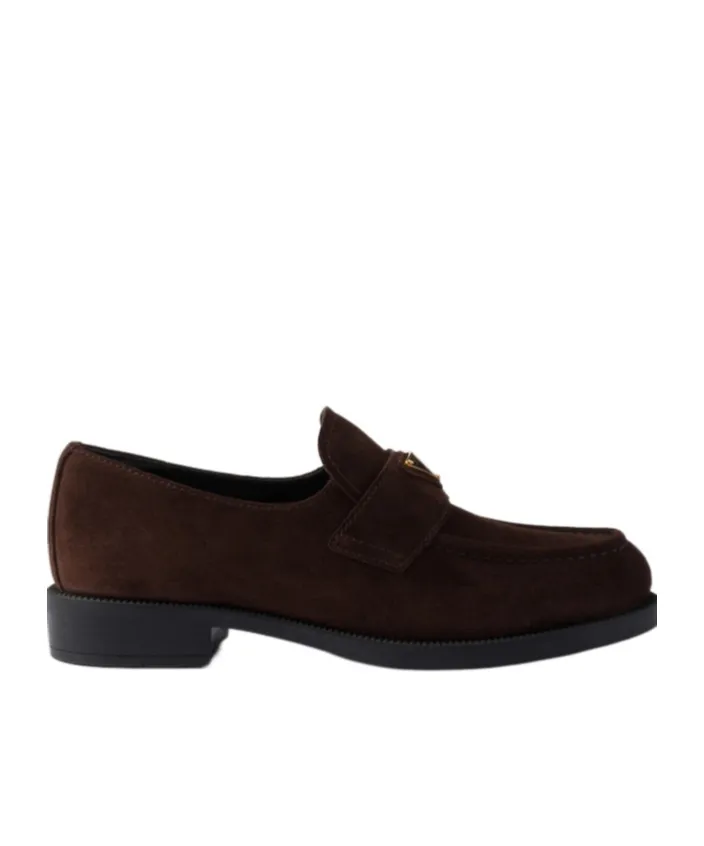 Suede Loafers