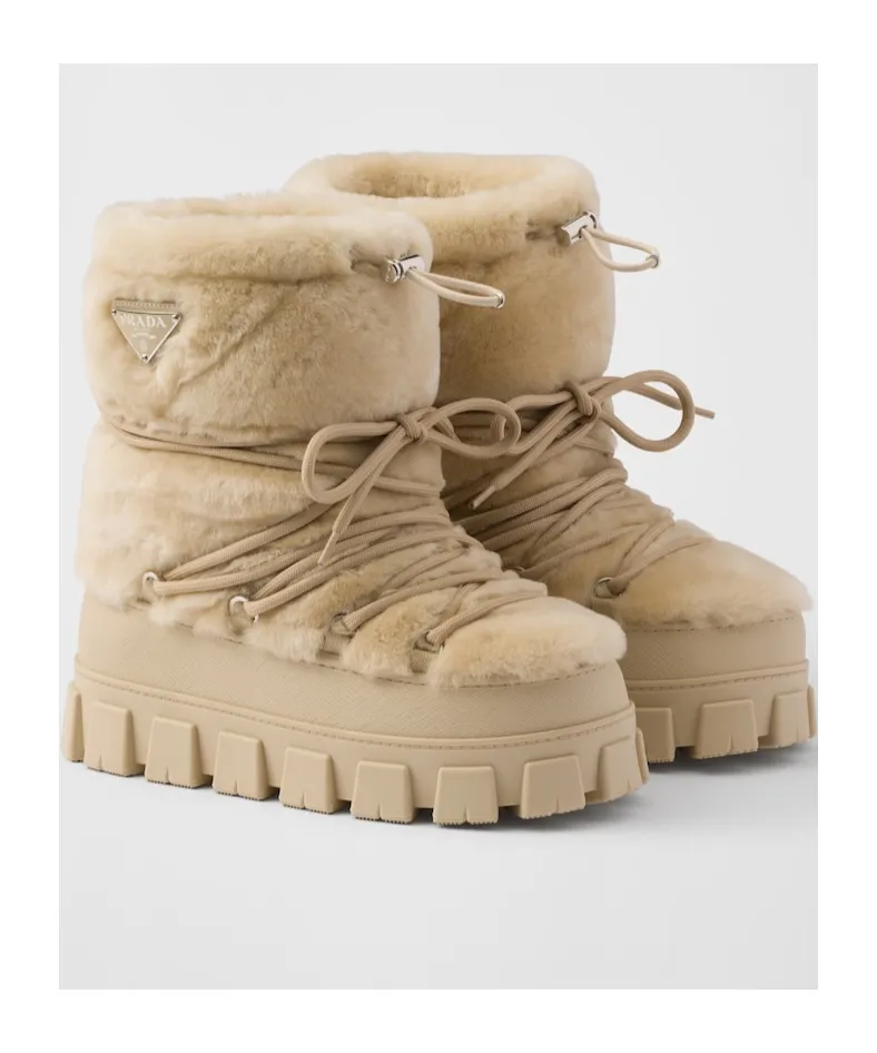 Shearling AprÈS Ski Booties