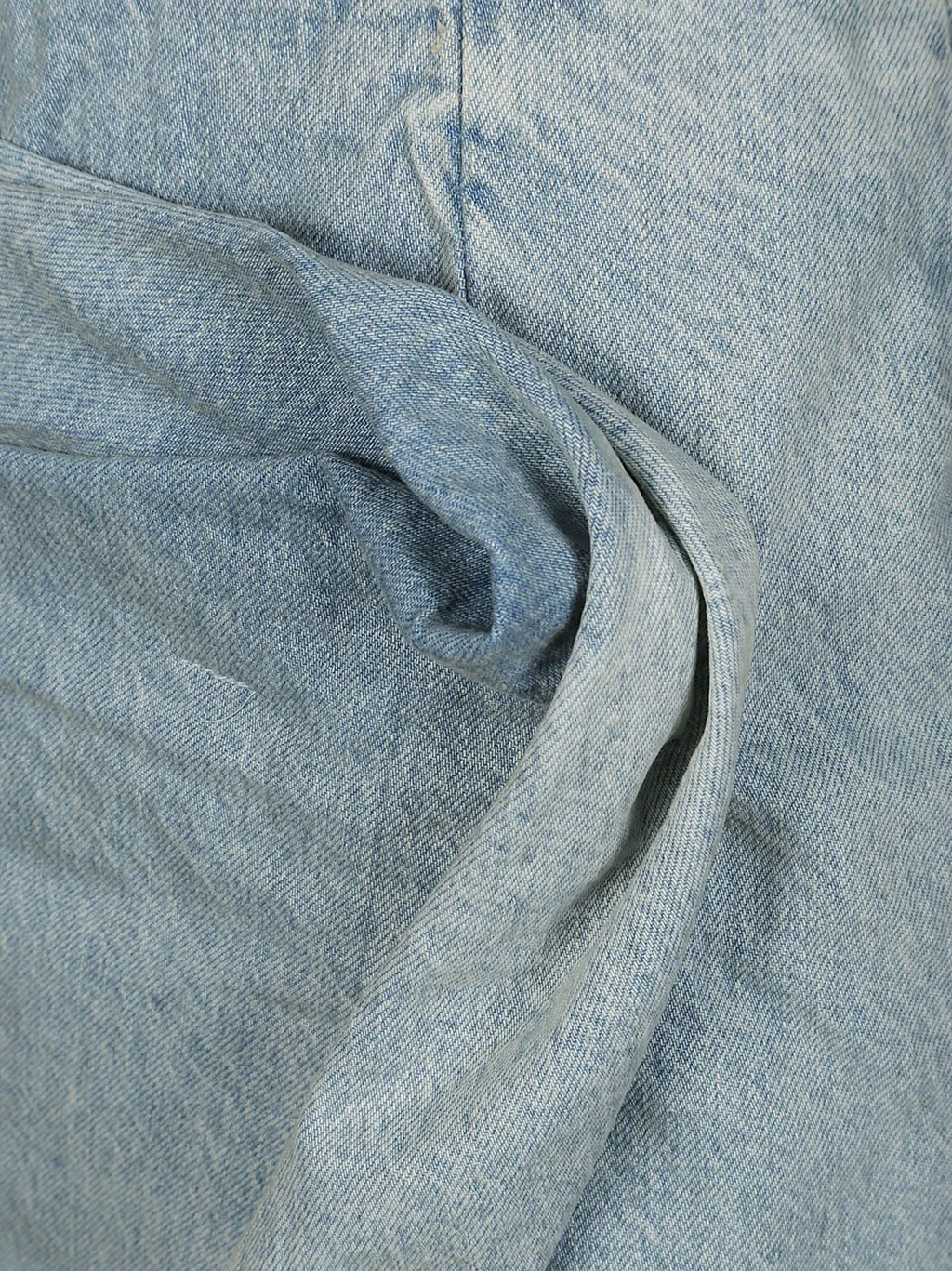 Irregular Denim Skirt