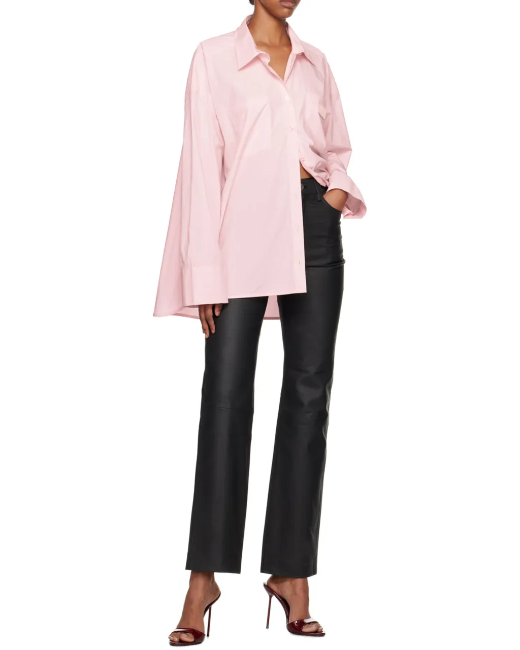 Belt-Loop Casual Pants