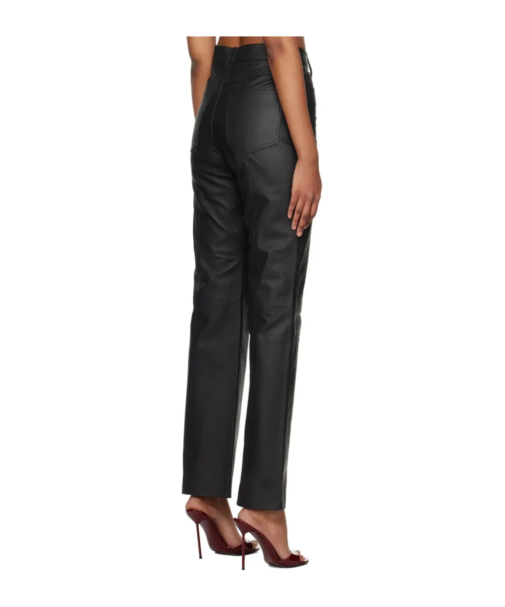 Belt-Loop Casual Pants