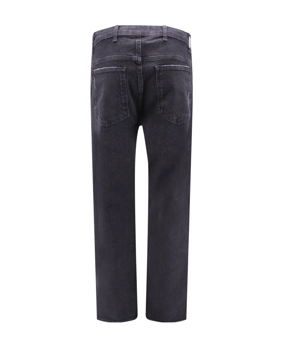 Belt-Strap Jeans