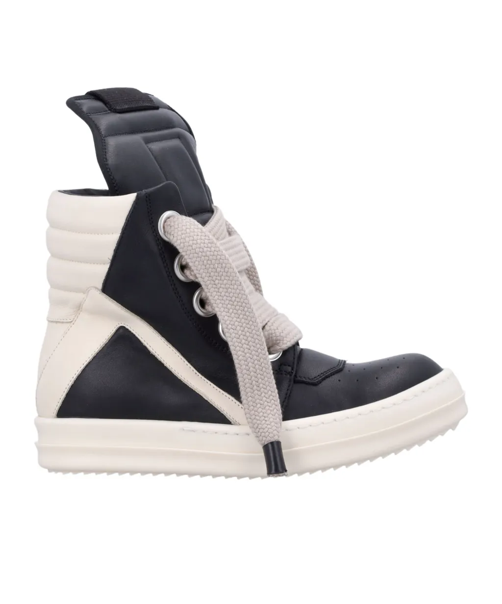 Lace-Up High-Top Sneakers