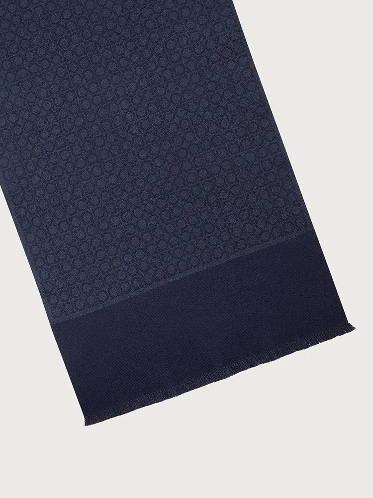 Gancini Monogram Scarf