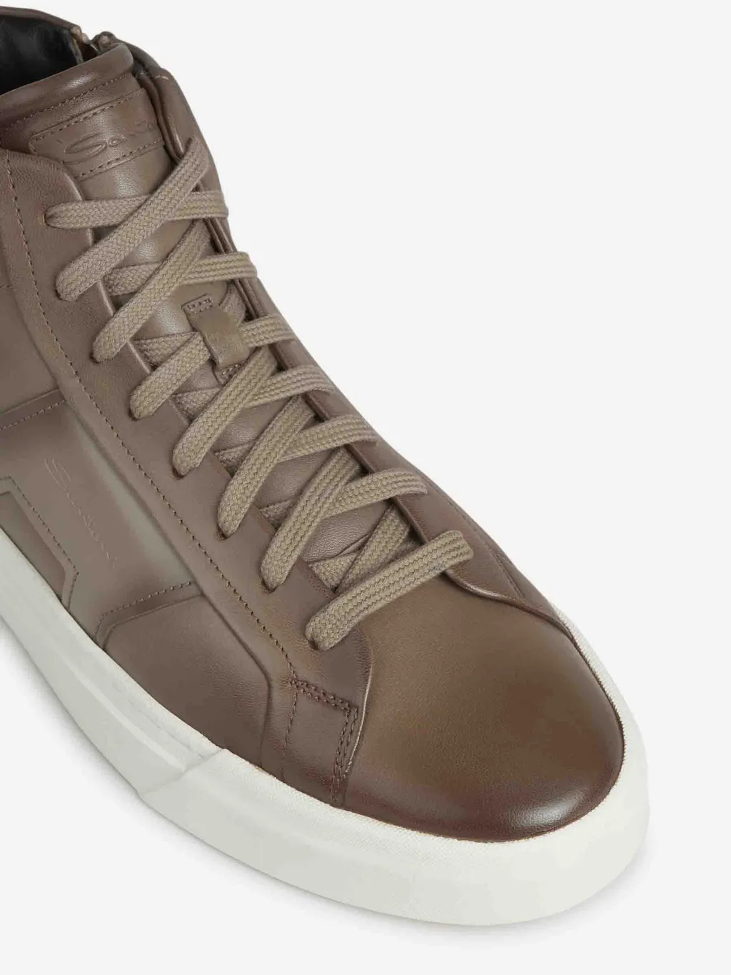 Logo-Print High-Top Sneakers