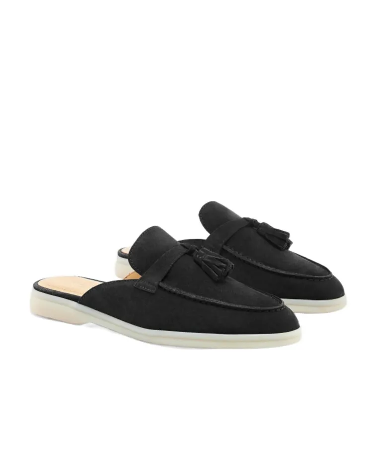 Lucrezia Tassel-Detailed Slip-On Mules
