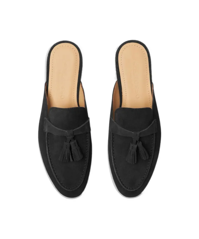 Lucrezia Tassel-Detailed Slip-On Mules