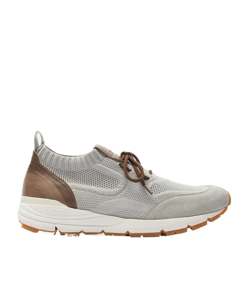 Robbie Knitted Lace-Up Sneakers