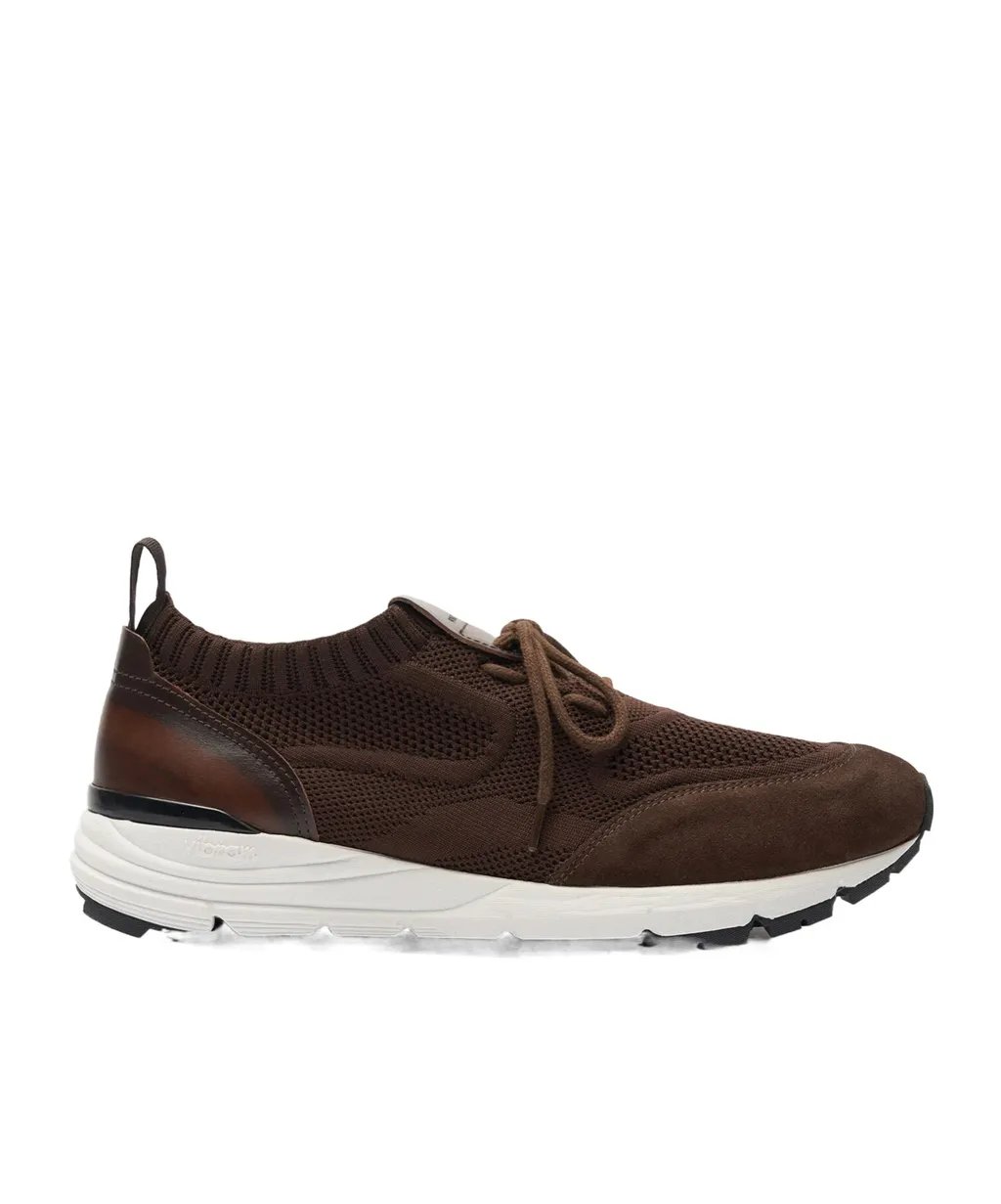 Robbie Knitted Lace-Up Sneakers