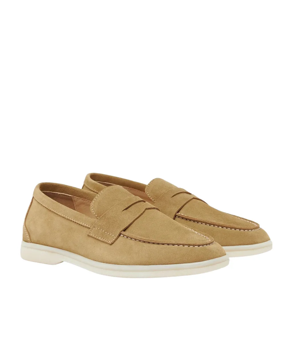 Luciana Almond Toe Loafers