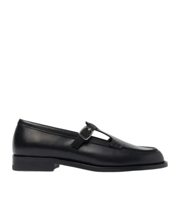 Edna Buckle Fastened Flat Shoes