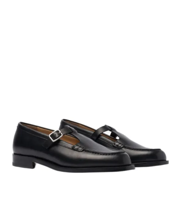 Edna Buckle Fastened Flat Shoes