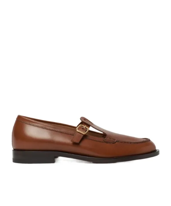 Edna Buckle Fastened Flat Shoes
