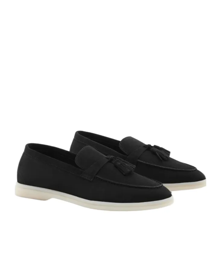Leandra Tassel-Detailed Loafers