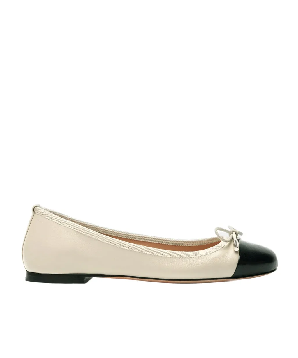 Carla Bow-Detailed Ballerina Shoes