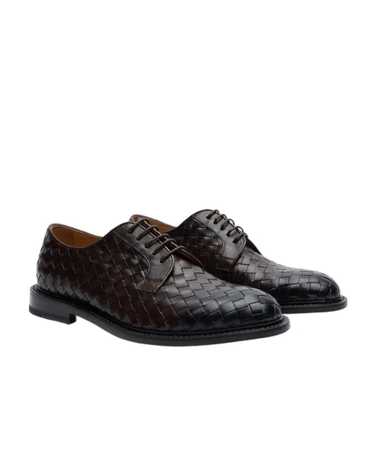 Harry Round-Toe Derby Shoes