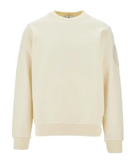 Compass Embroidered Crewneck Sweatshirt