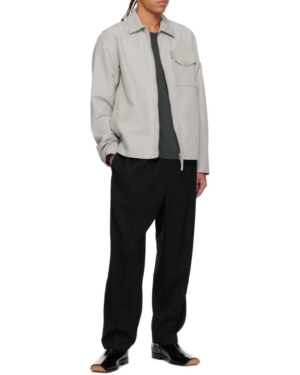 Compass Patch Zipped Jacket